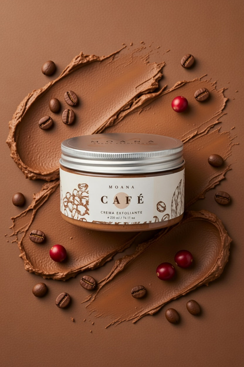 CREMA EXFOLIANTE MOANA 250 ML - CAFÉ