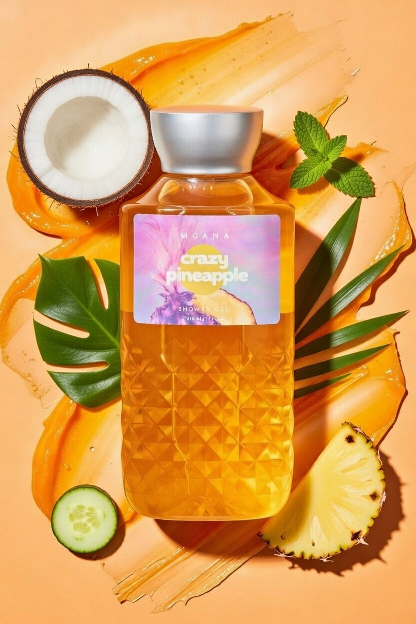 SHOWER GEL MOANA 250 ML - CRAZY PINEAPPLE