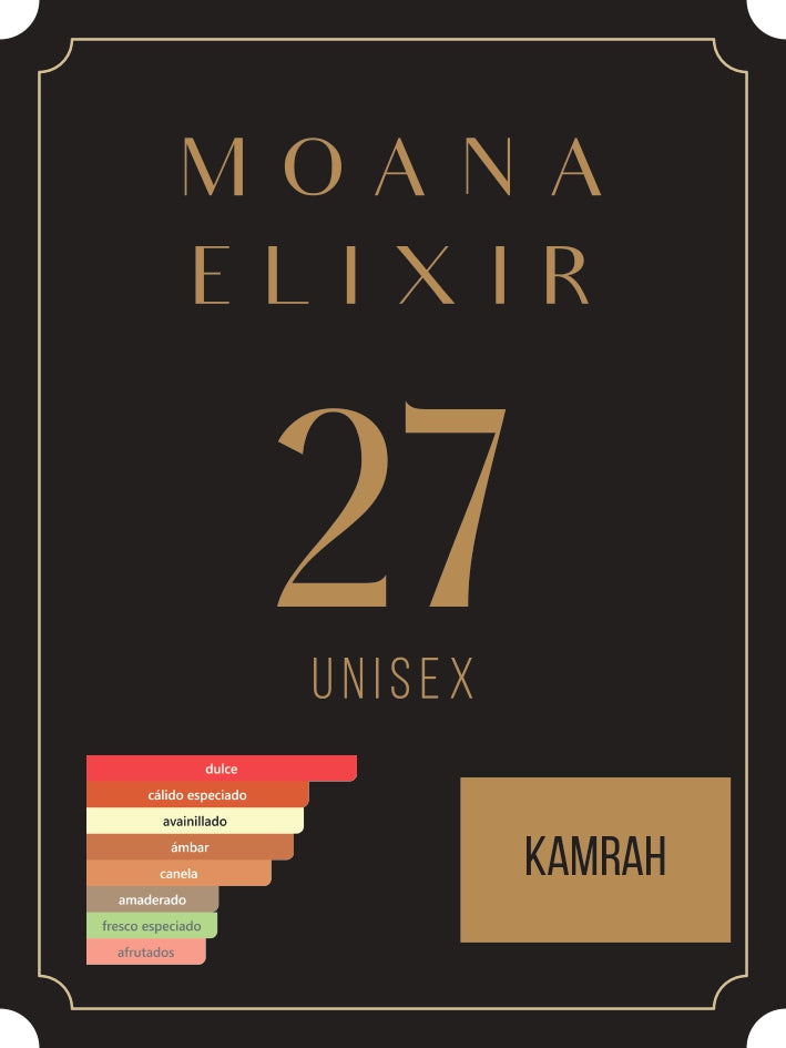 MOANA ELIXIR 27 - KAMRAH