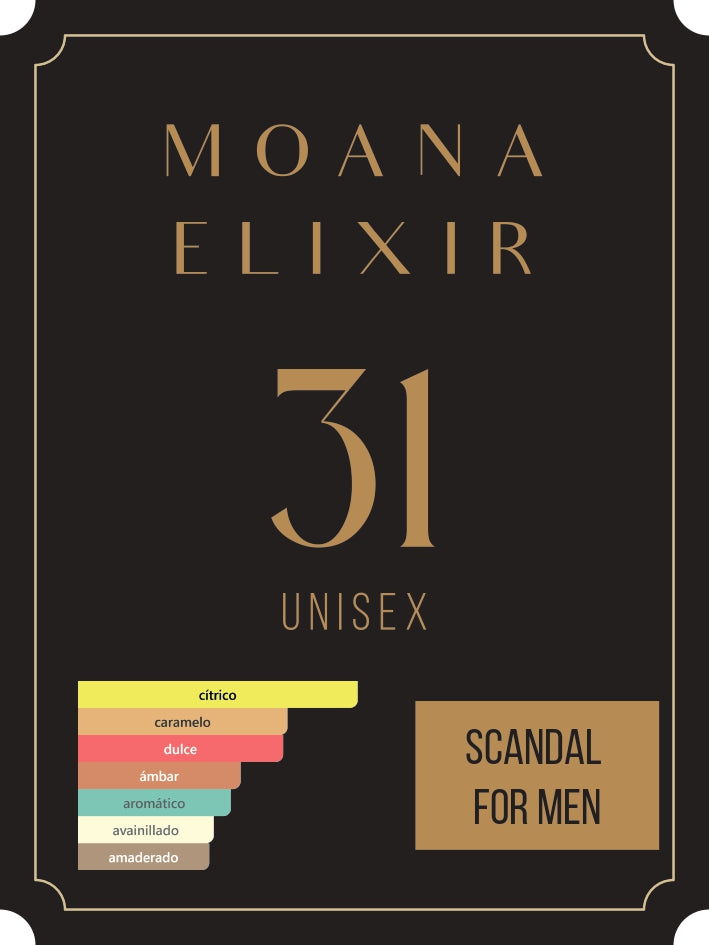 MOANA ELIXIR 31 - SCANDAL FOR MEN